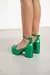 SANDALIAS KAROL | Sintético | VERDE - comprar online