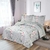 Kit Colcha/Cobre Leito Color King Estampado com 2 Porta Travesseiros - comprar online