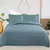 Kit Colcha/Cobre Leito Amalfi Queen com 2 Porta Travesseiros Azul - comprar online