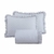 Kit Colcha/Cobre Leito Brisa Casal com 2 Porta Travesseiros - Prata - comprar online