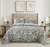 Kit Colcha/Cobre Leito Turin Queen Estampado com 2 Porta Travesseiros - comprar online