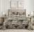Kit Colcha/Cobre Leito Turin Queen Estampado com 2 Porta Travesseiros - comprar online