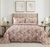 Kit Colcha/Cobre Leito Turin Queen Estampado com 2 Porta Travesseiros - - comprar online