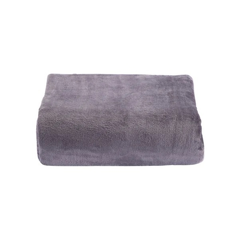 Manta Microfibra Soft Lisa Casal CInza - comprar online