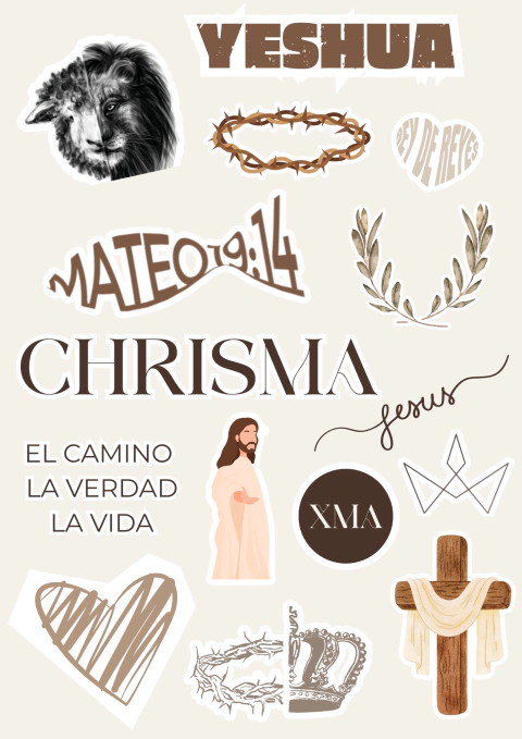 Pack de Sticker Chrisma - Edición Limitada