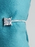 BRACELETE ZIRCÔNIA CARRE CRISTAL - AM PRATA