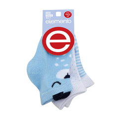 ELEMENTO ART.108.3- PACK X 3 DE SOQUETE DE BEBE ESTAMPADO en internet