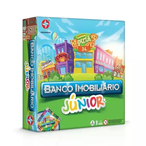 JOGO BANCO IMOBILIÁRIO JÚNIOR - ESTRELA