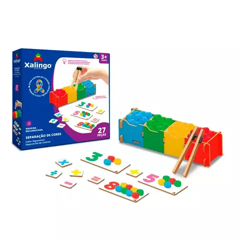 JOGO SEPARAÇÃO DE CORES XALINGO