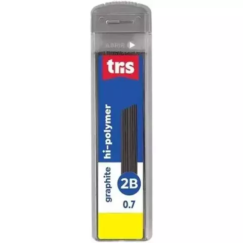 GRAFITE HI-POLYMER GRAPHITE - 0,7MM - TUBO C/12 MINAS - TRIS