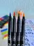 CANETA BRUSH PEN COM TINTA AQUARELÁVEL 6 CORES TONS PASTEL| CIS
