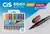 CANETA PONTA PINCEL BRUSH AQUARELÁVEL ESTOJO C/ 12 CORES CIS - comprar online
