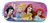 ESTOJO DUPLO PRINCESAS XERYUS 11565 na internet