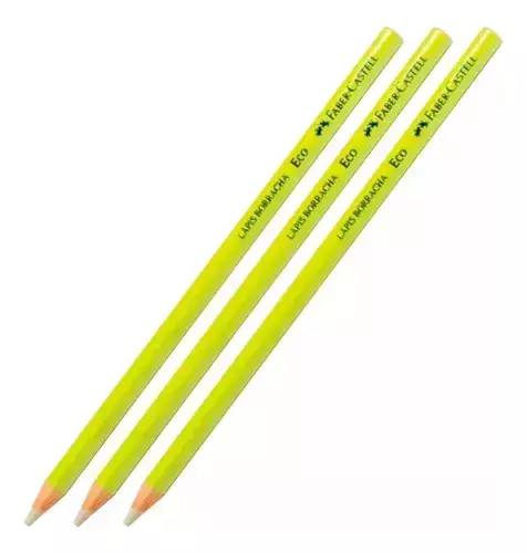 LÁPIS BORRACHA FABER-CASTELL