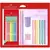 KIT TONS PASTEL LÁPIS DE COR + CANETA + LÁPIS + APONTADOR + BORRACHA – FABER-CASTELL