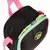 LANCHEIRA SESTINI GRANDE CAPRICHO CONTRAST - PRETO E ROSA - comprar online
