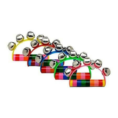 INSTRUMENTO MUSICAL CHOCALHO COM GUIZOS TOY MIX