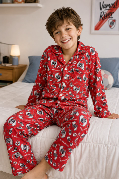 Pijama morley camisero River