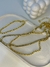 Pulseira cordão baiano dourado na internet