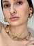 Choker ondulada dourada - comprar online