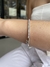 Bracelete zircônia cravejado prata na internet