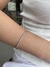 Bracelete zircônia cravejado prata - comprar online