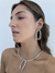 Conjunto choker e brinco orgânico - loja online