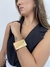 Bracelete meia lua dourado - comprar online