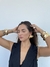 Brinco gota trio dourado na internet