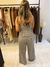 Conjunto blusa peplum e calça na internet