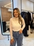 Blusa tule branca