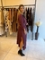 Vestido Chamisê vinho - comprar online