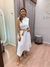 Vestido midi regata
