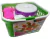 Canasta con set de cocina y de te