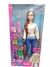 Muñeca con varios zapatos