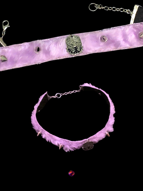 Choker Pitbull Violeta