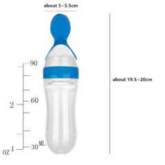 Imagen de Envase cuchara de silicona para bebés