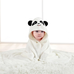 Toallon con Capucha de Panda Infantil