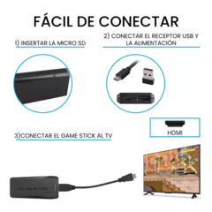 Consola Game Stick Lite 4k 41.000 Juegos - LO DE PEDRO