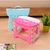 Banquito Plegable Resistente Rosa