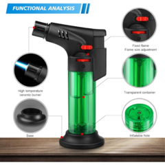 Encendedor Soplete Catalítico Transparente!  en internet