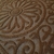 Felpudo Goma con Alfombra - Circulo Marrón en internet