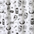 Cortina simple plástica de baño - Cats - comprar online