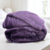 Edredon Corderito Soft 1 1/2 plaza - Uva - comprar online