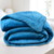 Edredon Corderito Soft 1 1/2 plaza - Azul - comprar online