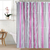 Cortina doble plástica de baño - Raya Fucsia - comprar online