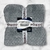 Manta Popcorn 1 1/2 plaza - Gris - comprar online