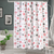 Cortina doble plástica de baño - Mandala Rojo/Negro - comprar online