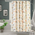 Cortina doble plástica de baño - Mandala Naranja/Marron - comprar online
