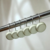 Ganchos de Cortina de Baño 12 unidades- Mod. Boton Dorado - comprar online